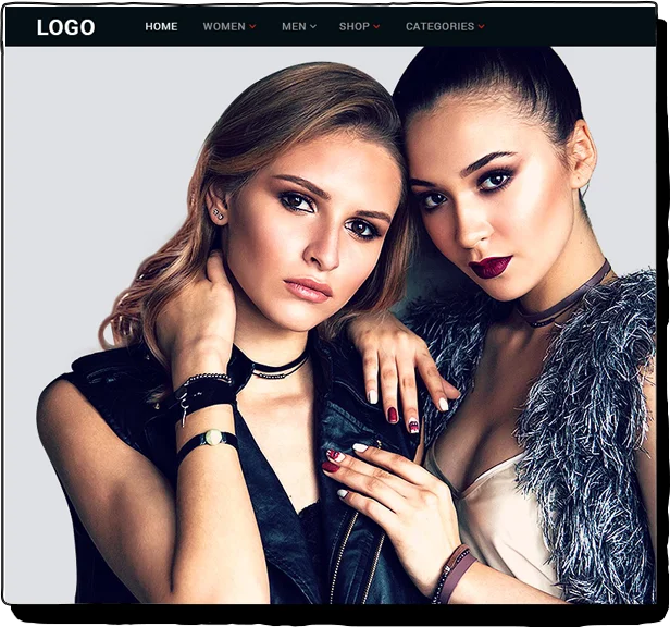 Fashion Website Free Landing Page