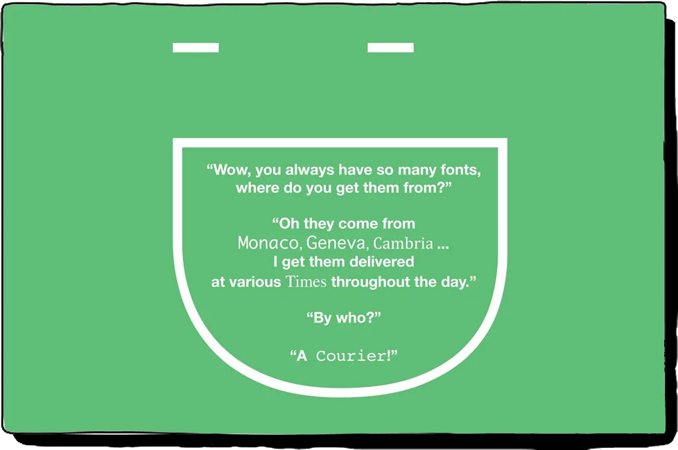 fonts