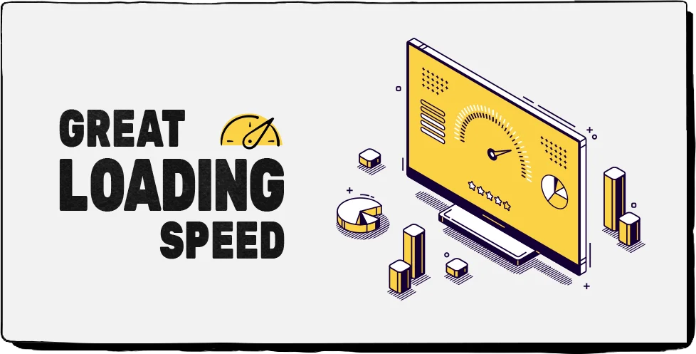 GREAT LOADING SPEED