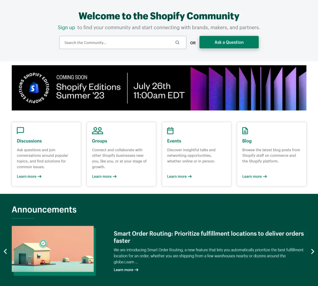 Thriving-community-and-customer-support